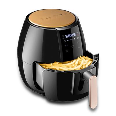 China Hotel Ship Within 7 Days Commercial Electric Wholesale No Oil 5L Mini Stainless Smart 3L Hot Air Fryer for sale