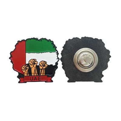 China UAE UAE National Flag Badge and Victory Gesture UAE National Day for sale