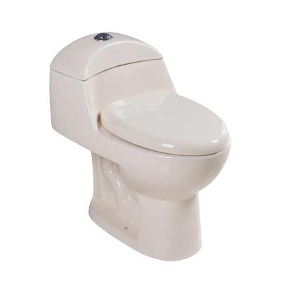 China Double-flow WC inodoro sanitario one piece elongado for sale