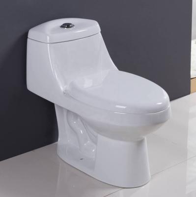 China Double-Flow Promotion High Quality Bathroom One Piece Toilet for sale