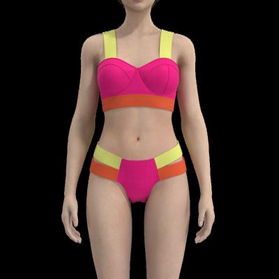 China 2022 New Summer Sexy Bikini Ladies Swimsuit Women Breathable Listing One Piece Swimwear for sale