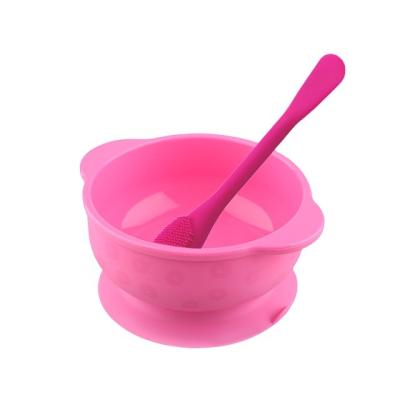 China Promotional Customized Reusable Face Mask Reusable Easy Blending Brush Silicone Cosmetic Bowl for sale