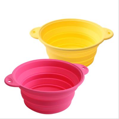 China New Product Viable Vegetable Fruit Kitchen Food Container Universal Silicone Drain Basket for sale