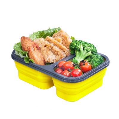 China Sustainable Supplier Brand New Factory Multifunctional Portable Easy To Clean Silicone Food Bowl for sale