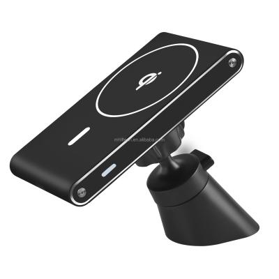 China iPhone 12/Pro 2020 New Products 15W FOD Magnetic Suction Car Wireless Charger With Qi Specifically For iPhone 12/Pro Series Magnetic-Safe for sale