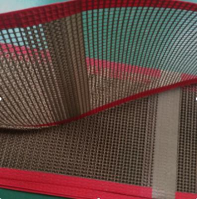 Cina Bullnose PTFE unito Mesh Conveyor Belt Heat Resistant in vendita