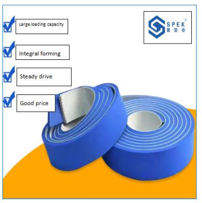 中国 Blue Foam PVC Conveyor  Belt  For Temperature Range -20 C To 80 C 販売のため