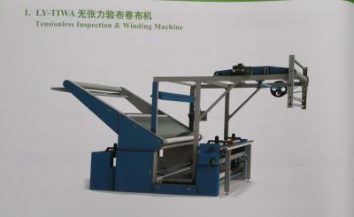 China De Inspectiemachine van de Tensionlessstof/Stof het Winden Machine3.4kw Macht Te koop