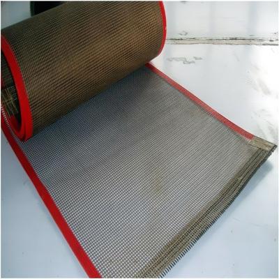 China 4*4mm  Conveyor  Mesh Belt  Food Grade Plain Woven Type for sale