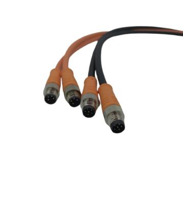 China M8 connector waterproof nmea 20000 M12 cables M12 patch line automotive patch line for sale