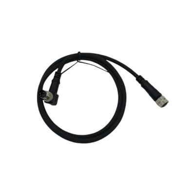 China Automotive NMEA 20000 Connector Pa66+gf20% Donghao Automotive NC Cable Plug Connectors M8 Ethernet Cable; GUA for sale