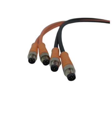 China Nmea 20000 Silverplated Automotive Connector Pa66+gf20% Donghao Waterproof Connector M8 Termination Automotive NC Pipeline; GUA for sale