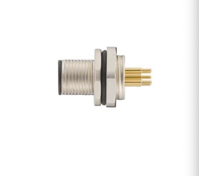 China Electronic IP67 4/5/8 Pin Male Straight/Right Angle Sensor Plug PG7 /Female M12 Connector for sale