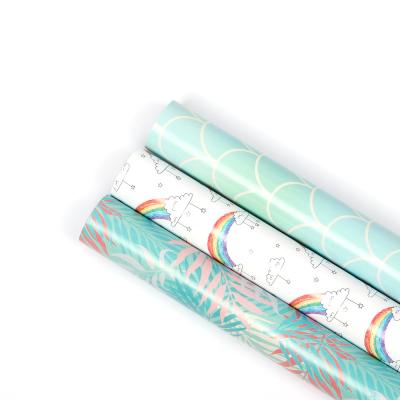 China DIY Disposable Custom Gift Wrapping Paper For Book Cover Handmade Craft for sale