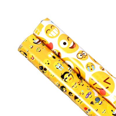 China 50*70cm/Sheet 80GSM Disposable Gift Wrap Paper With Internet Meme Printed for sale