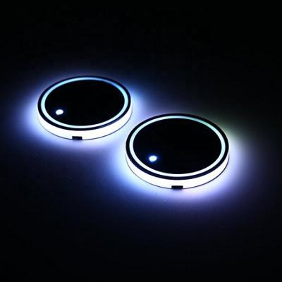 China Stocked LED Cup Coaster and Trim Atmosphere Lamp for All Car for sale