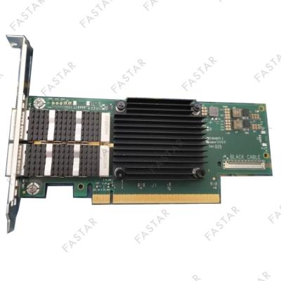 China MCX556A-EDAT ConnectX-5 Support PCIe 4.0 Server Network Card VPI Adapter Card FOR NVIDIA mellanox Dual Port for sale