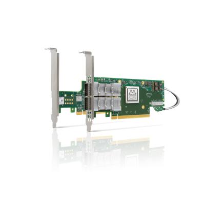 China Server for NVIDIA mellanox MCX654106A-HCAT ConnectX-6 VPI Dual Port HDR InfiniBand 200GbE Network Interface Card QSFP56 for sale