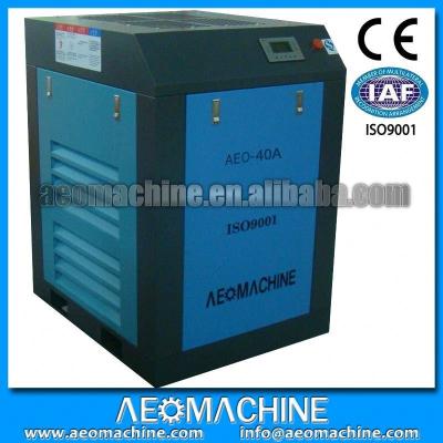 China Lubricated screw air compressor special for liquid soap making machine for sale