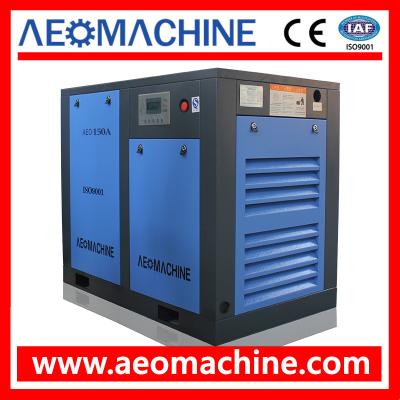 China 150HP 75kw 90kw 110kw Lubricated Configuration Marathon Screw Compressor Svenska for sale