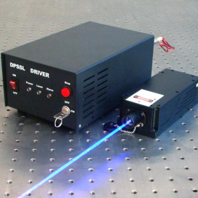 China Other 473nm 100mW CW DPSS Blue Laser Module for sale