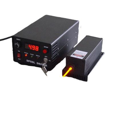 China Other 200mW Single Mode 589nm Longitudinal Yellow Laser For Holography for sale