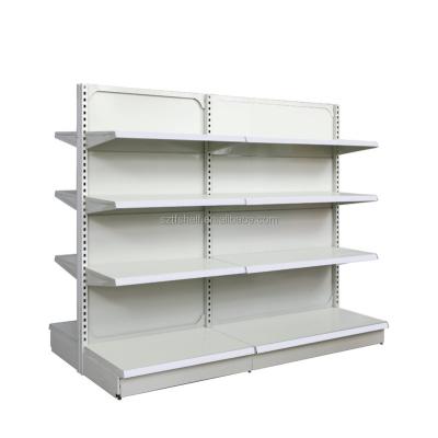 China Factory direct sale popular heavy duty single sided gondola metal shelf for store for sale