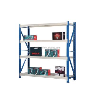 China Single Sided Heavy Duty Industrial Deep Warehouse Double Storage Industrial Shelving Racking for sale