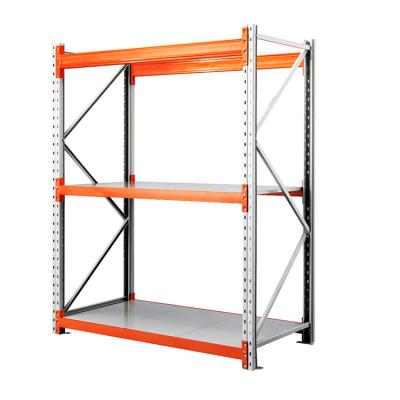 China Factory Wholesale Single Sided First Class Quality Heavy Duty Storage Shelves System Warehouse Storage Rack for sale