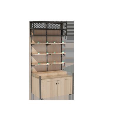 China Single Sided Hot Selling Customized Shelves Retail Shop Store Shelf Rack For Shopping for sale