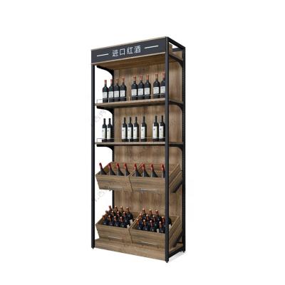 China Single Sided Grocery Gondola Supermarket For Sale Products Display Rack for sale