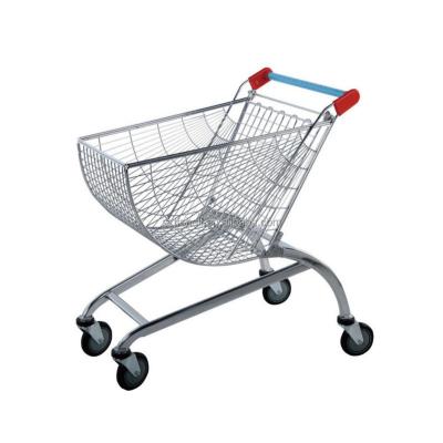 China Factory Direct Selling Single Sided Popular Supermarket Carts Shopping Cart Manufacturer Supply for sale