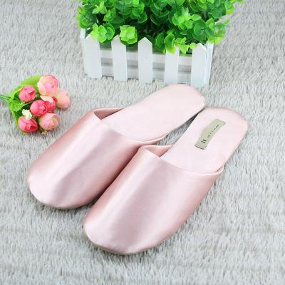 China Beauty Disposable Pink Women Spa Slipper Indoor Shoes for sale