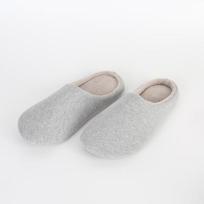 China 2020 Hot Selling Closed Toe Hotel Hot Sale Indoor Slipper for Men and Women for sale