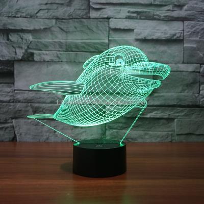 China Modern Colorful 3D Decoration Night Light FS-3326 for sale