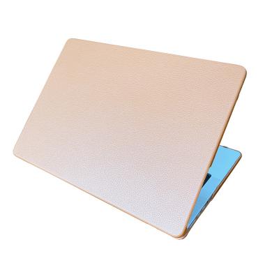 China Matte Laptop Leather Case Slim For MacBook PU Leather Case For MacBook Pro Slim Leather Case For MacBook Air for sale