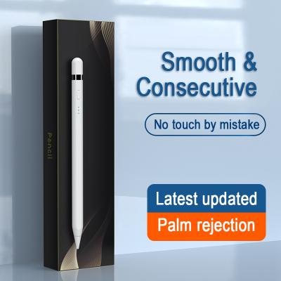 China Factory Wholesale Tilt Sensitivity Smart Pencil 2nd Generation Tablet Stylus Pen for iPad with Palm Rejection for sale