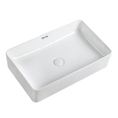 China Hot Selling European Easy Clean Vanity Countertop Cheap Bathroom Sink Sinks Design for sale