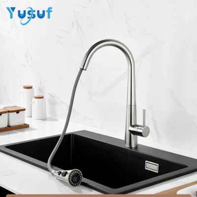 China American Standard Thermostatic Faucets Modern Style Pull Down Design Kitchen Faucet for sale