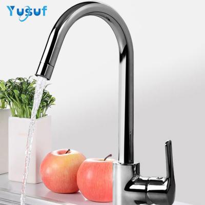 China Hot Cold Water Mixer Taps 304 Stainless Steel Kitchen Thermostatic Faucet For Sink for sale