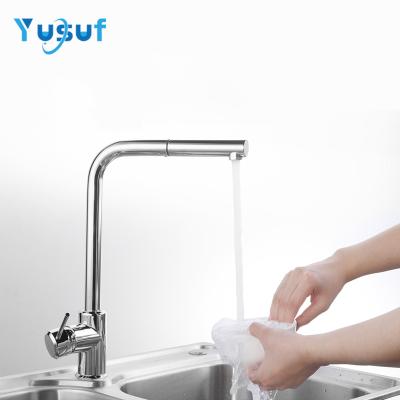 China Thermostatic Faucets Hose To Purify Brass Body Kitchen Faucet for sale