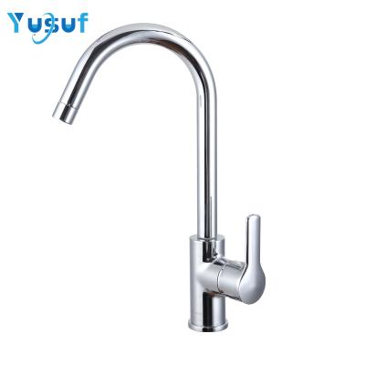 China Single Lever Hot And Cold Faucets Water Edge Thermostatic Kitchen Faucet for sale