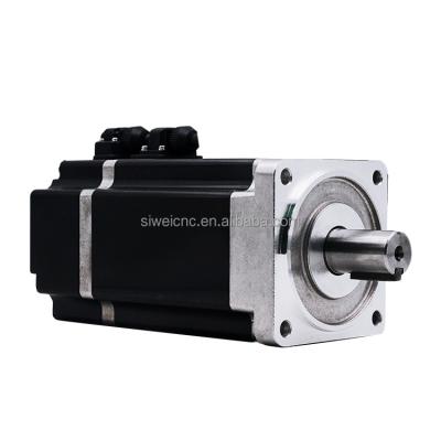 China 220V drip-proof 100W--1000W single phase AC servo motor and 24000rpm drive 3m cable AC servo motor with drive for sale