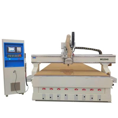 China Building Material Stores 1325 Woodworking CNC Router 2040 Machine ATC Wood Router 2030 With Linear Tool for sale