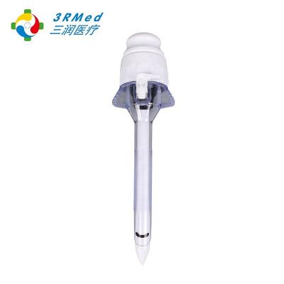 China Disposable Surgical Medical Bladeless Trocar With Fixation Cannula for sale