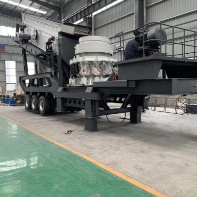 China Mining Wheel Mobile Hp 400 Mining Price Basalt Cone Crusher For Sale for sale