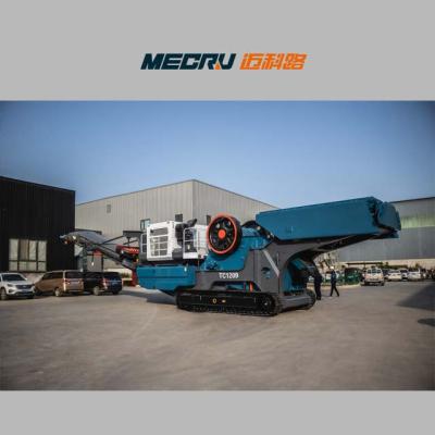 China Quarry or construction factory price aggregate rock stone crawler mobile jaw crushing plant for sale