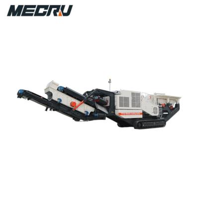 China Mobile Construction Gravel Quartz Impact Crusher Crushing Plant 500tph 200 Tph Asphalt Stone Layout Hammer for sale