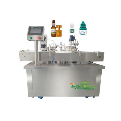 China Machinery & Hardware factory direct lower price PLC control good after sale service 2 heads peristaltic pump automatic eye drop fill machine for sale