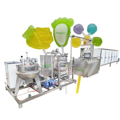 China Food servo filling PLC control shanghai delaney brand toffee-candy-production-line for sale